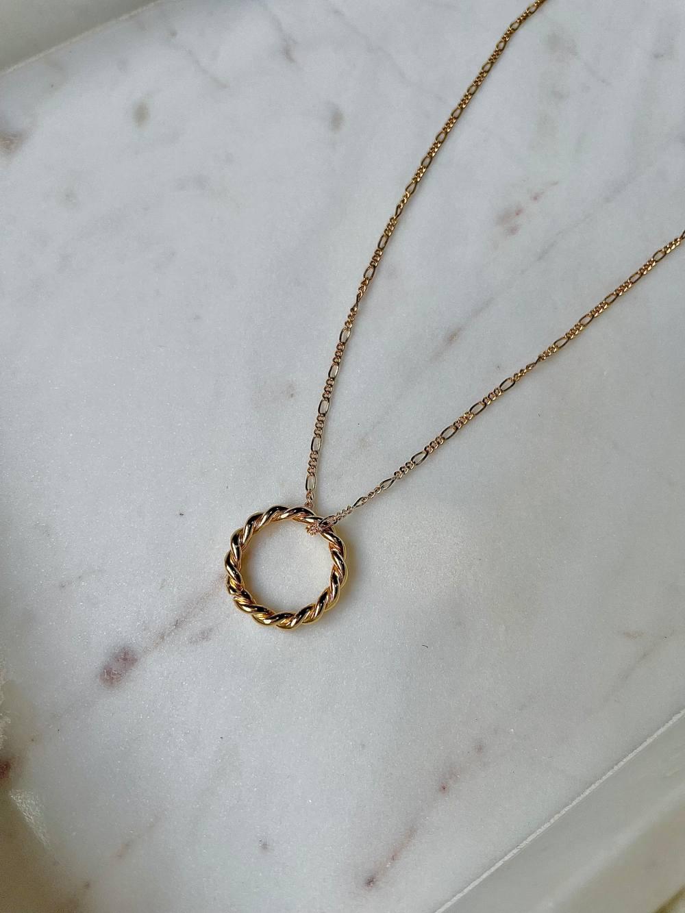 Twisted Infinity Necklace